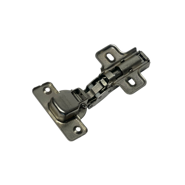 Петля полунакладная Clip  On + ответная планка 2 отверстия с доводчиком Мont Вlanc (200шт/уп)